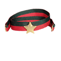 Bracciale Baroni Gioielli Donna in Tessuto NORA PFEIFFER STELLA ORO - NORA PFEIFFER STELLA ORO